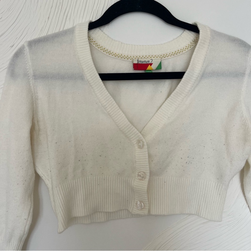 Modcloth cropped capri cardigan